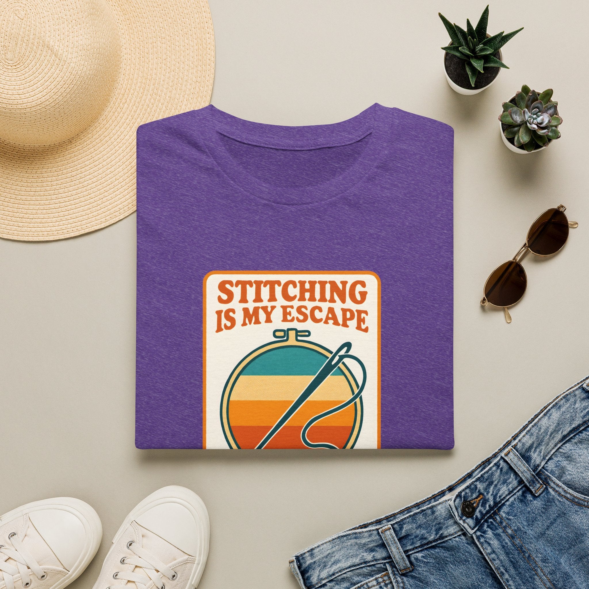 Stitching Is My Escape T-Shirt