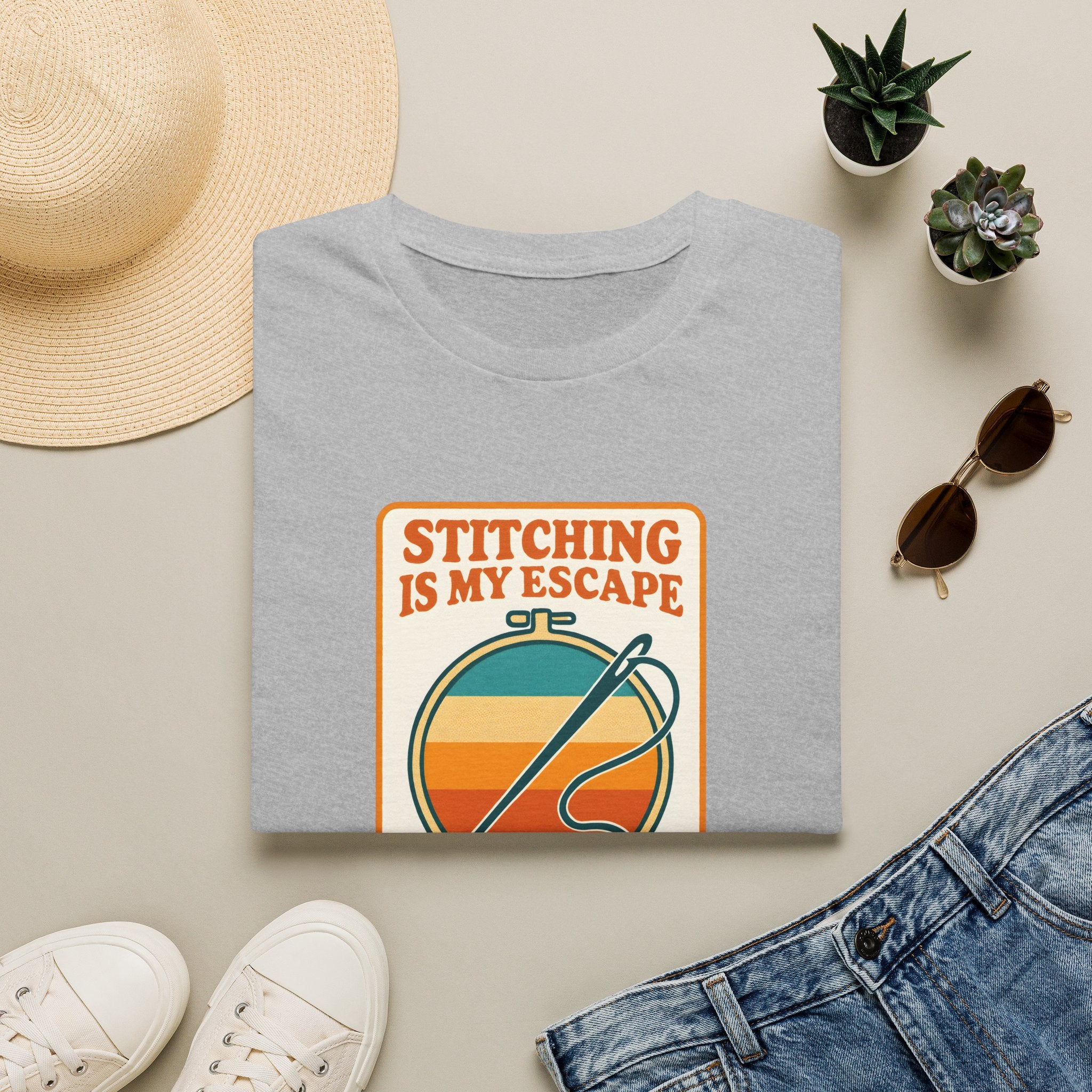 Stitching Is My Escape T-Shirt