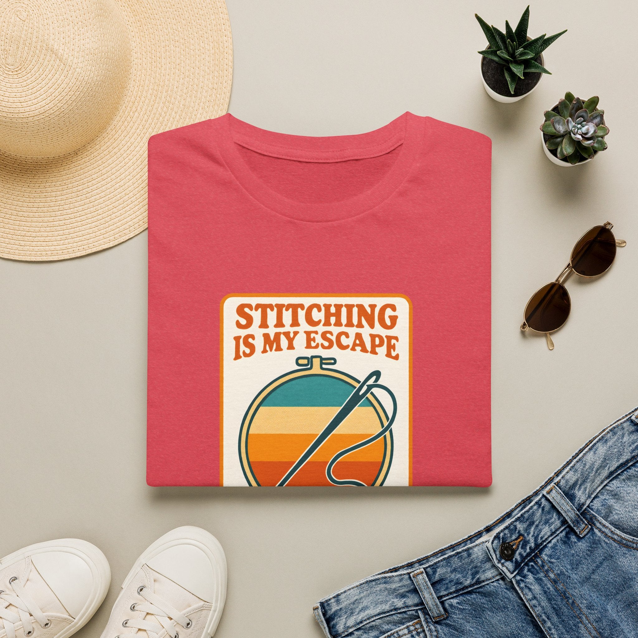 Stitching Is My Escape T-Shirt