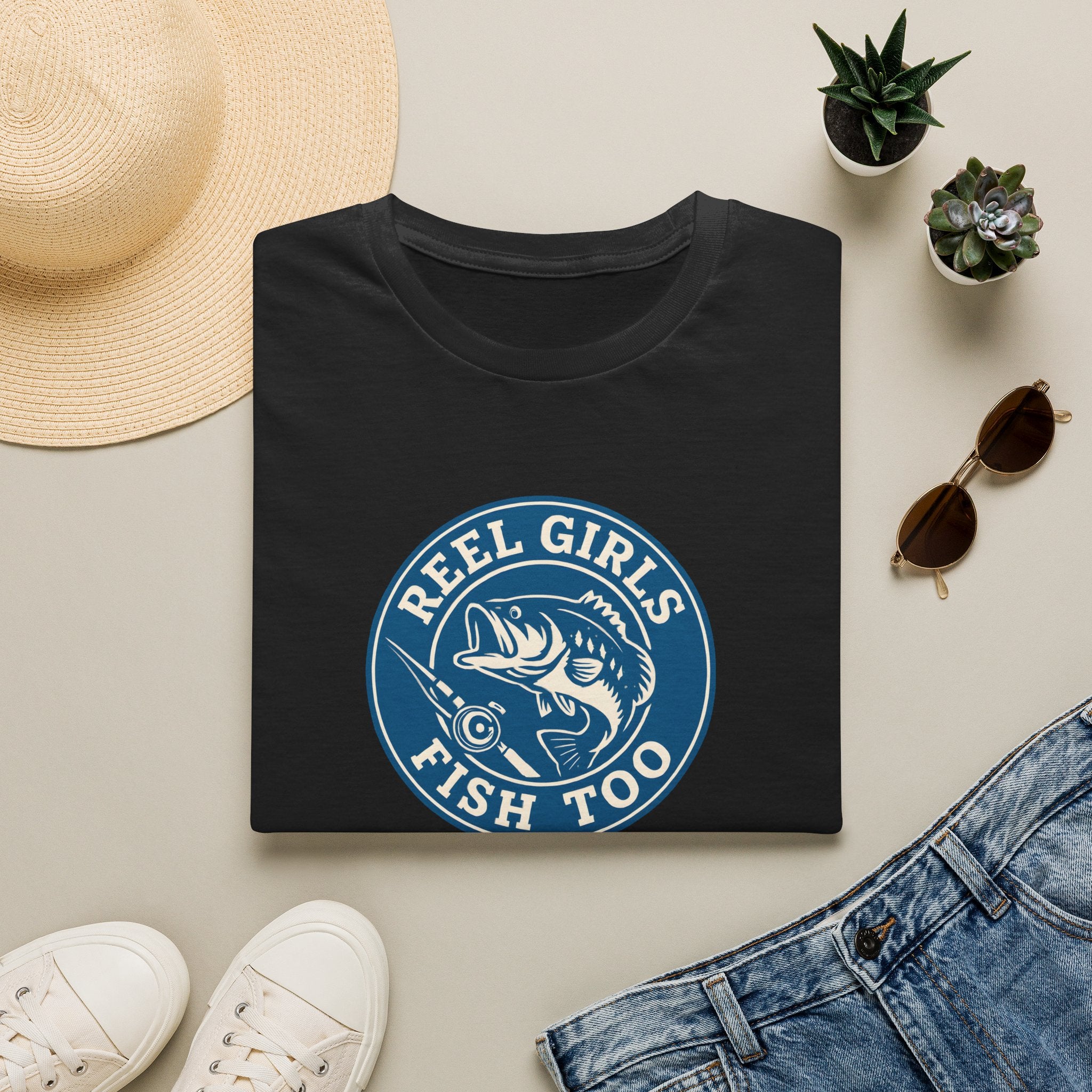 Reel Girls Fish Too T-Shirt