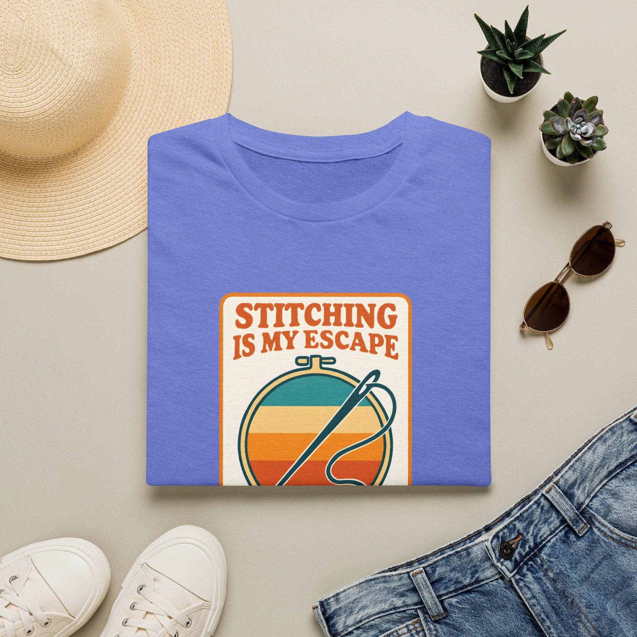 Stitching Is My Escape T-Shirt